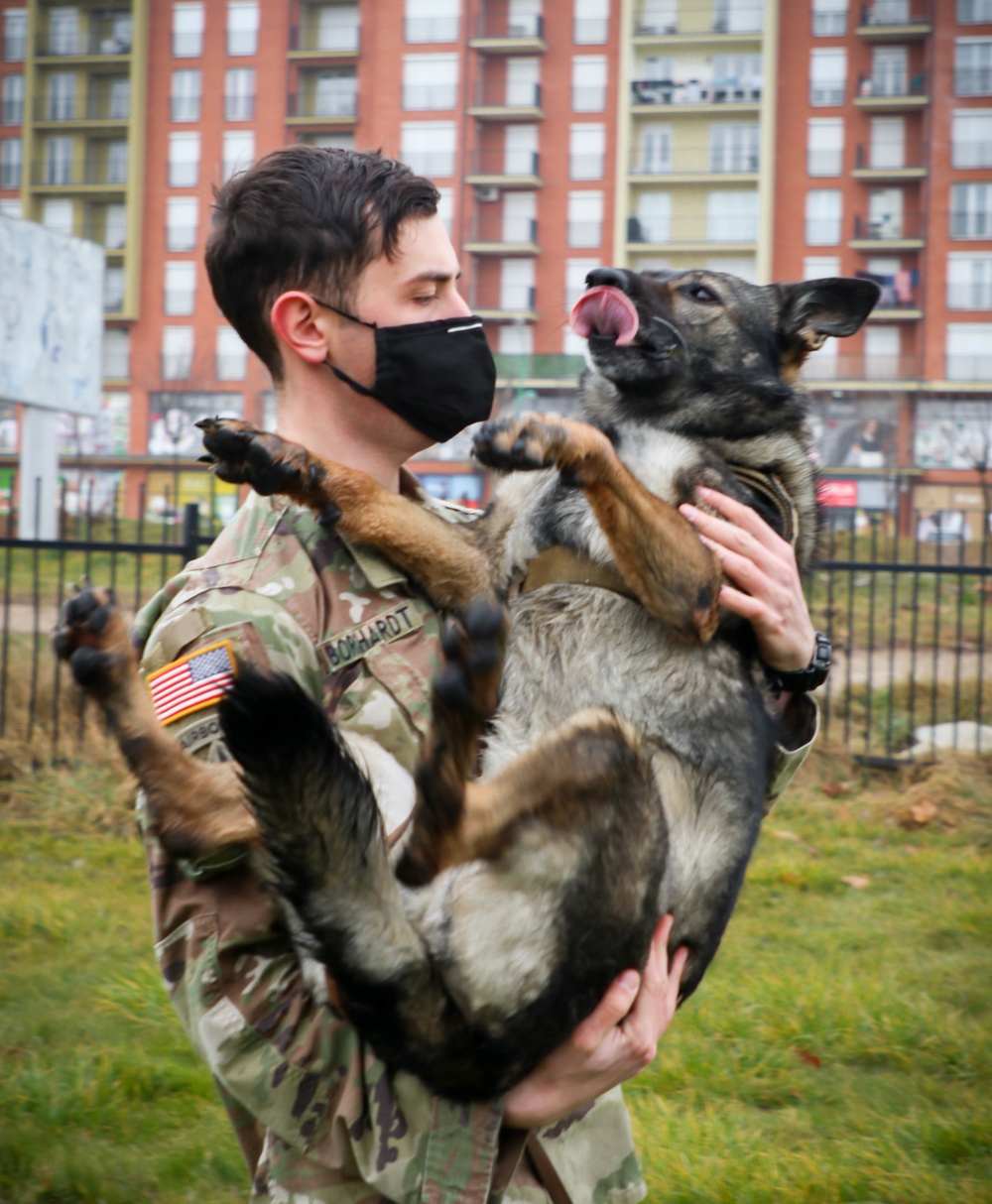 U.S. Army Soldier builds unbreakable bond with military working dog