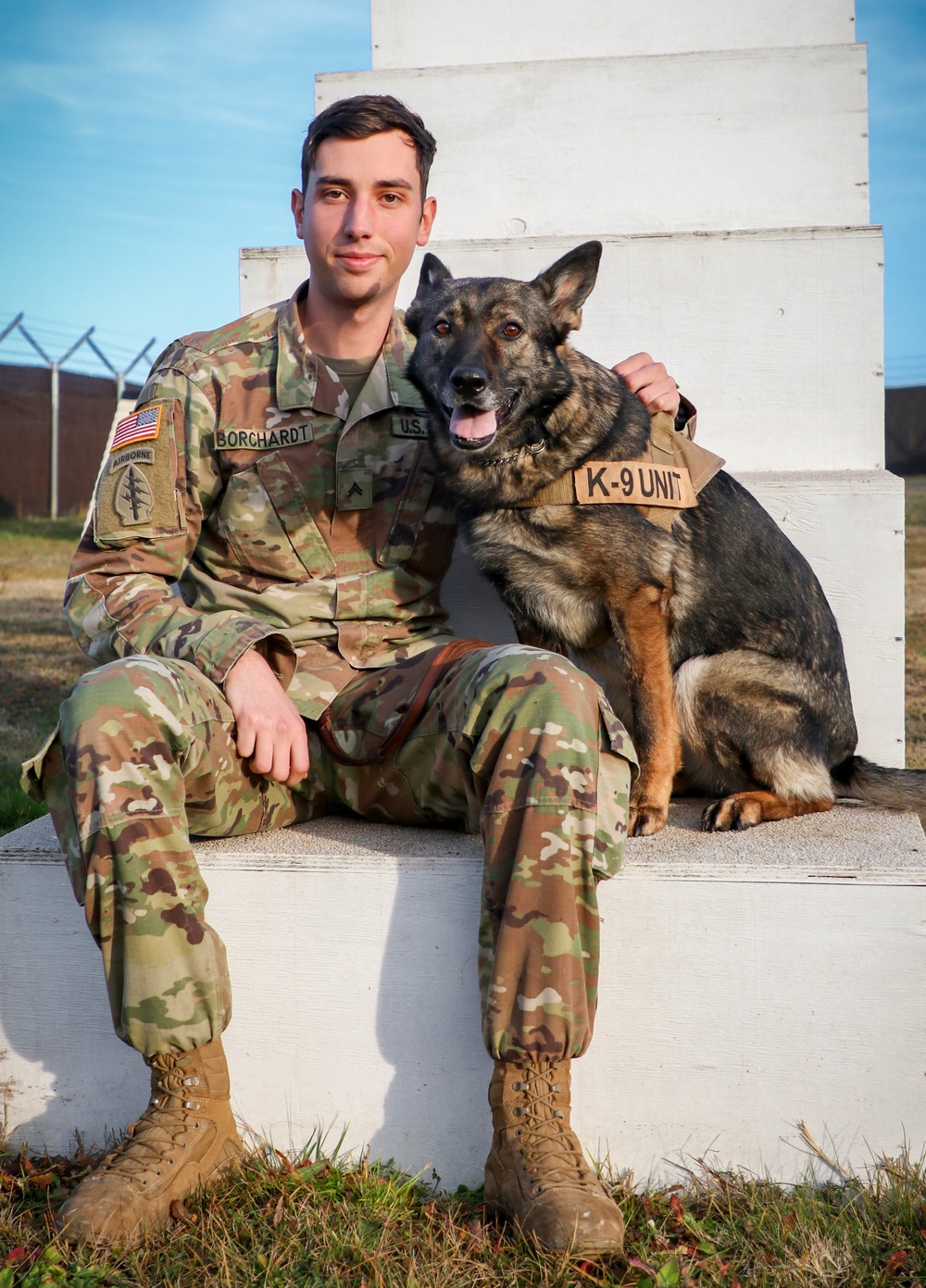 U.S. Army Soldier builds unbreakable bond with military working dog