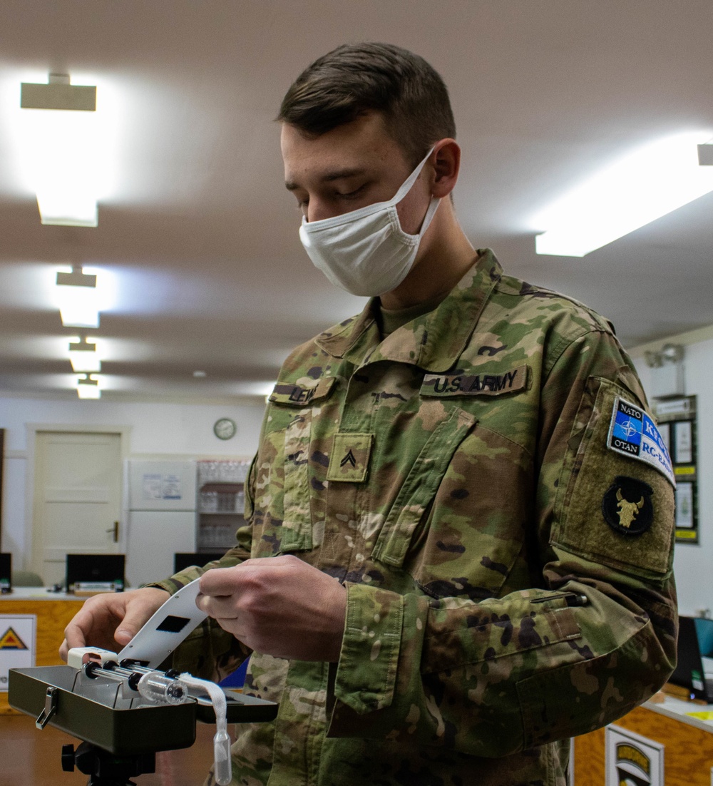 Soldiers certify in field sanitation