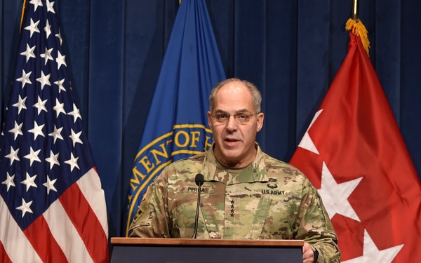Gen. Perna Speaks About Distribution of the Moderna COVID-19 Vaccine