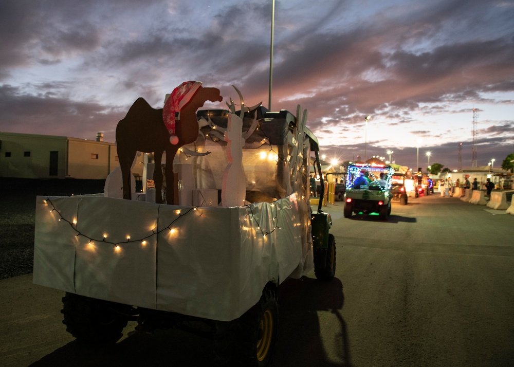 Camp Lemonnier Residents Gather for Holiday Parade