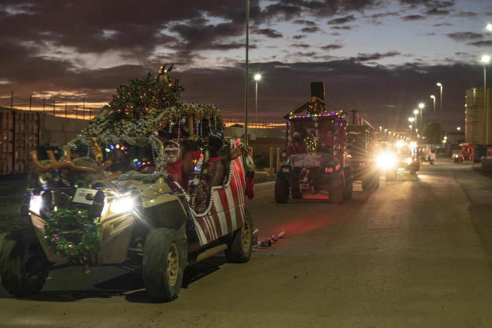 Camp Lemonnier Residents Gather for Holiday Parade