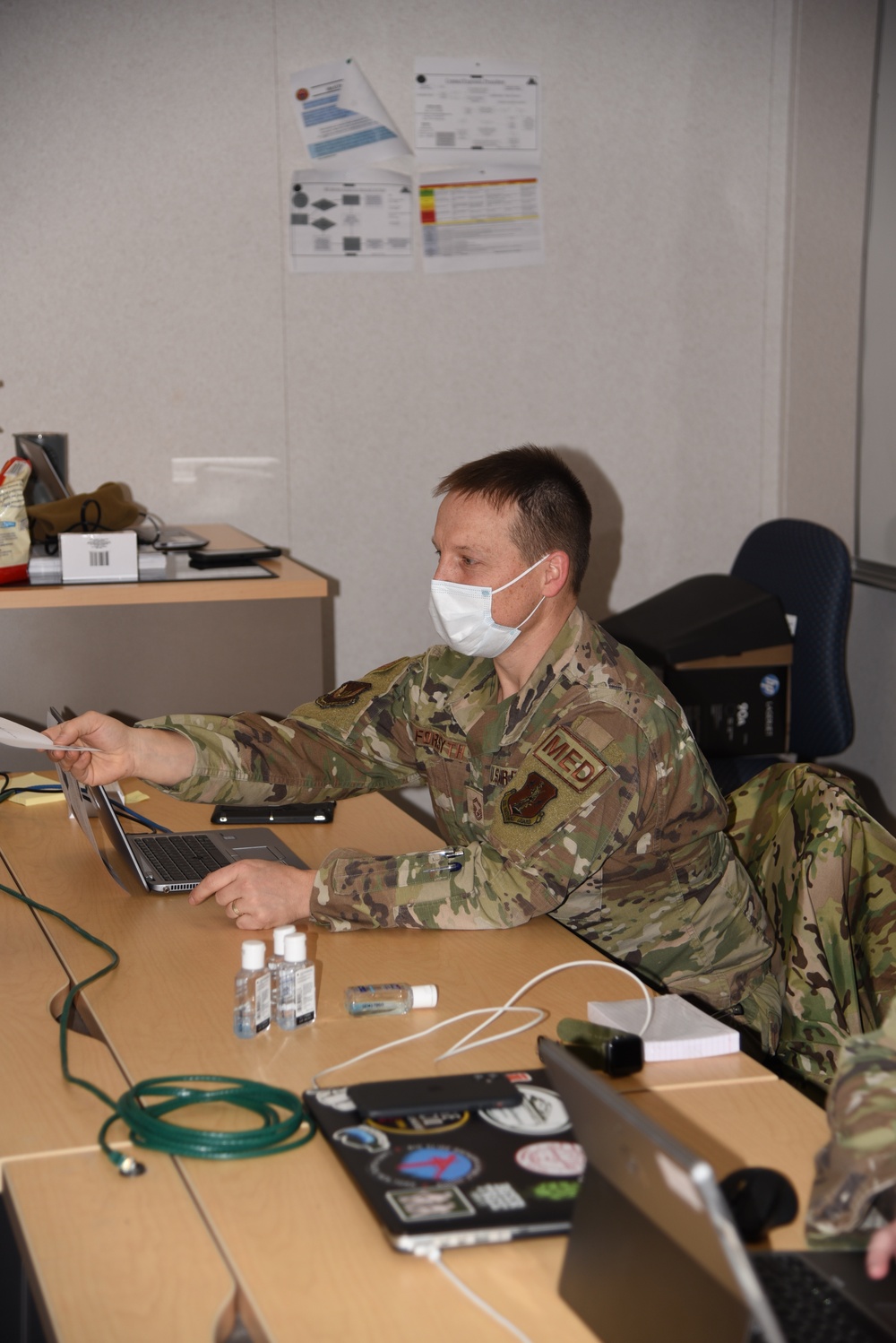 Joint Task Force COVID-19 Operations at Hancock Field