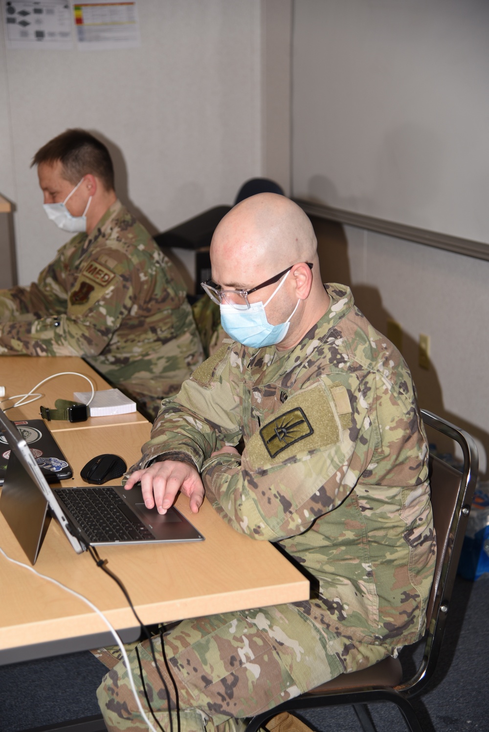 Joint Task Force COVID-19 Operations at Hancock Field