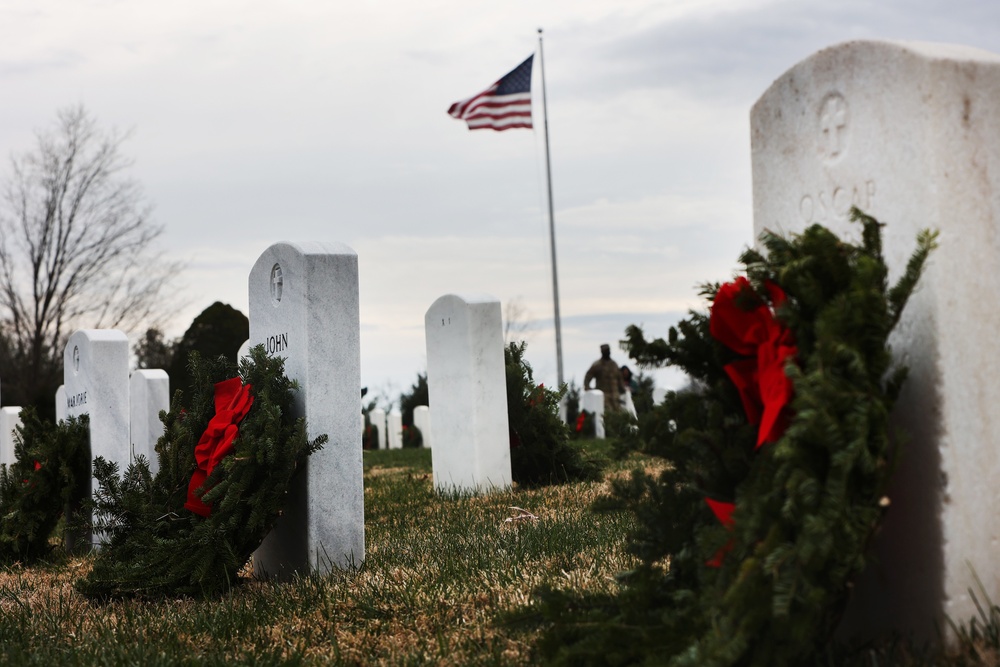 Hundreds attend Dec. 19 Wreaths Across America event at Fort Knox cemetery