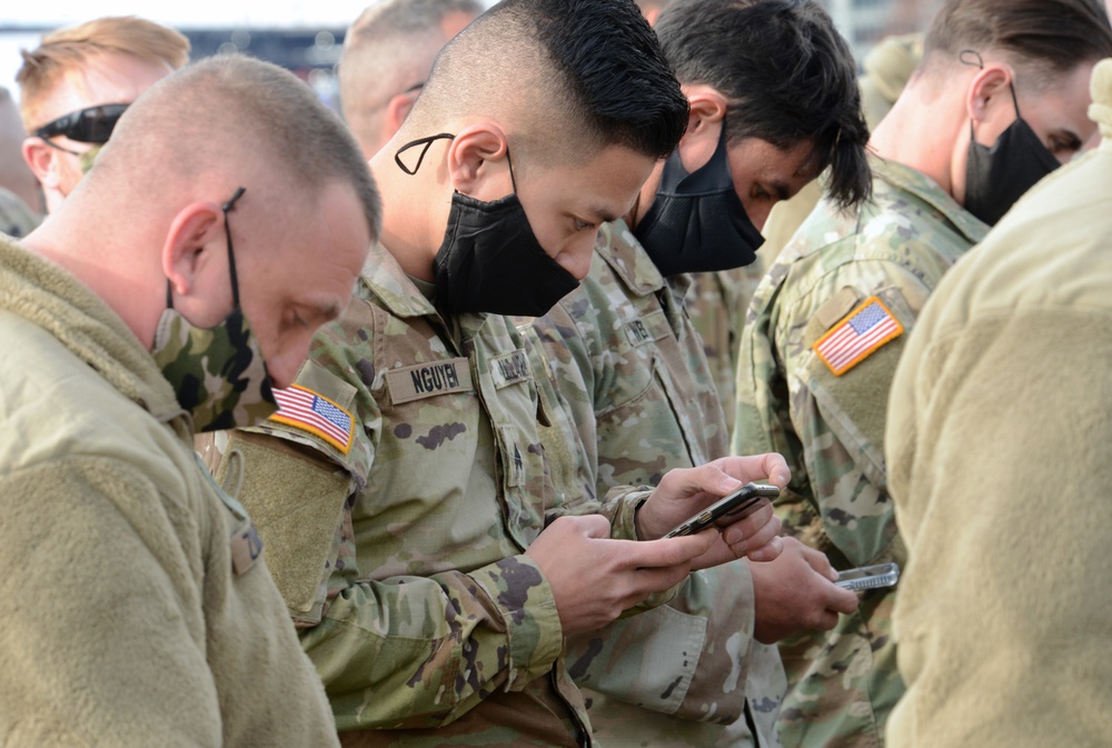 Oregon National Guard Soldiers return from Deployment in Kosovo
