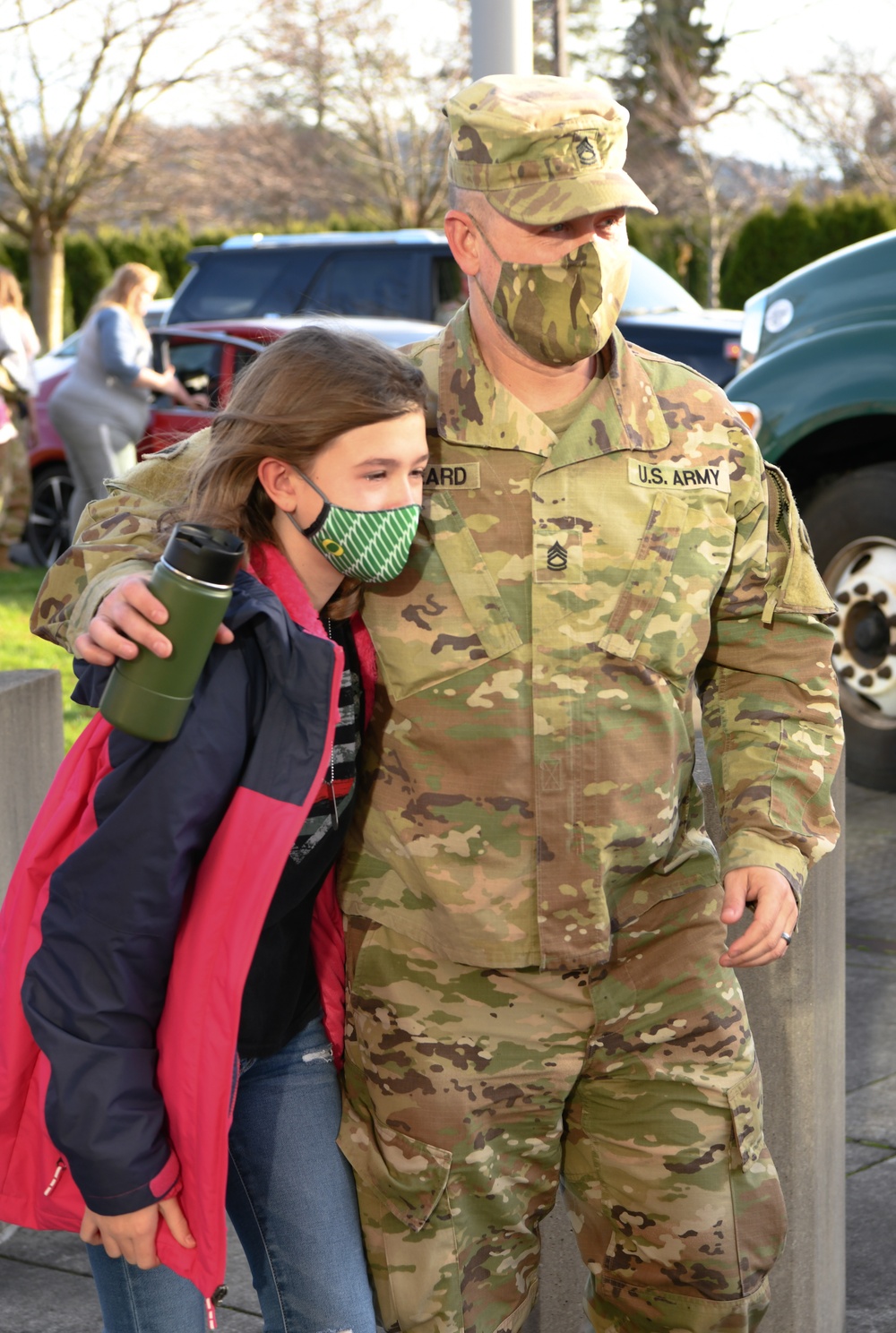 Oregon National Guard Soldiers return from Deployment in Kosovo