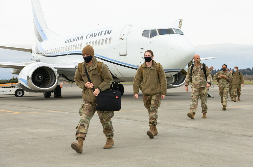 Oregon National Guard Soldiers return from Deployment in Kosovo