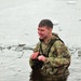 Soldiers participate in cold-water immersion event during CWOC training at Fort McCoy