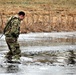 Soldiers participate in cold-water immersion event during CWOC training at Fort McCoy