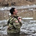 Soldiers participate in cold-water immersion event during CWOC training at Fort McCoy
