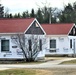 World War II-era buildings under renovation at Fort McCoy