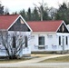 World War II-era buildings under renovation at Fort McCoy