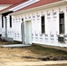 World War II-era buildings under renovation at Fort McCoy
