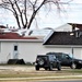 World War II-era buildings under renovation at Fort McCoy
