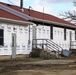 World War II-era buildings under renovation at Fort McCoy