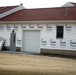 World War II-era buildings under renovation at Fort McCoy