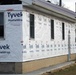 World War II-era buildings under renovation at Fort McCoy