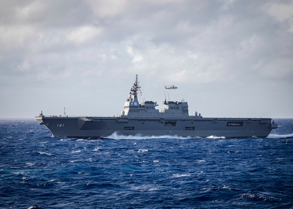 McCain conducts CODEP with FS Émeraude, JS Hyūga
