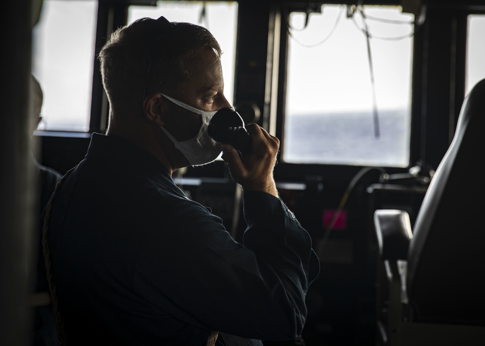 McCain conducts CODEP with FS Émeraude, JS Hyūga