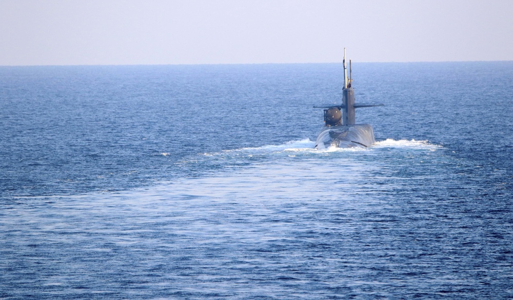 USS Georgia Transits Strait of Hormuz