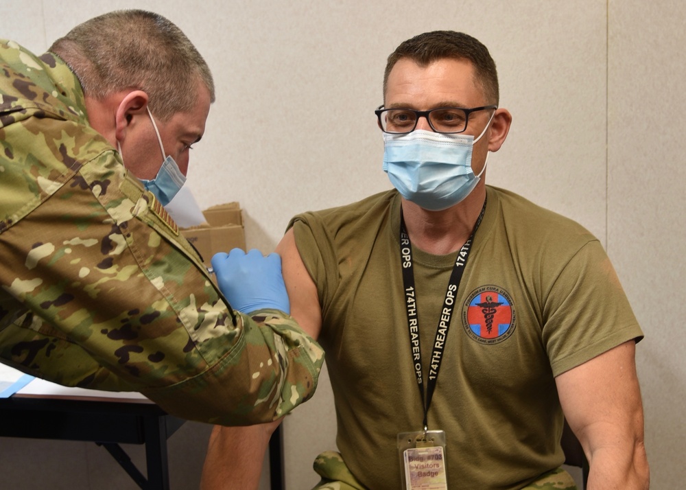 Joint Task Force COVID-19 Operation Inoculation at Hancock Field