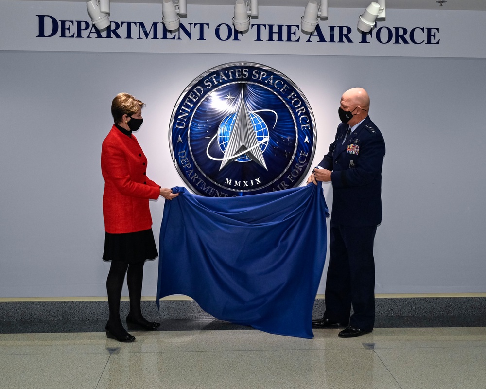 USSF Hallway Unveiling