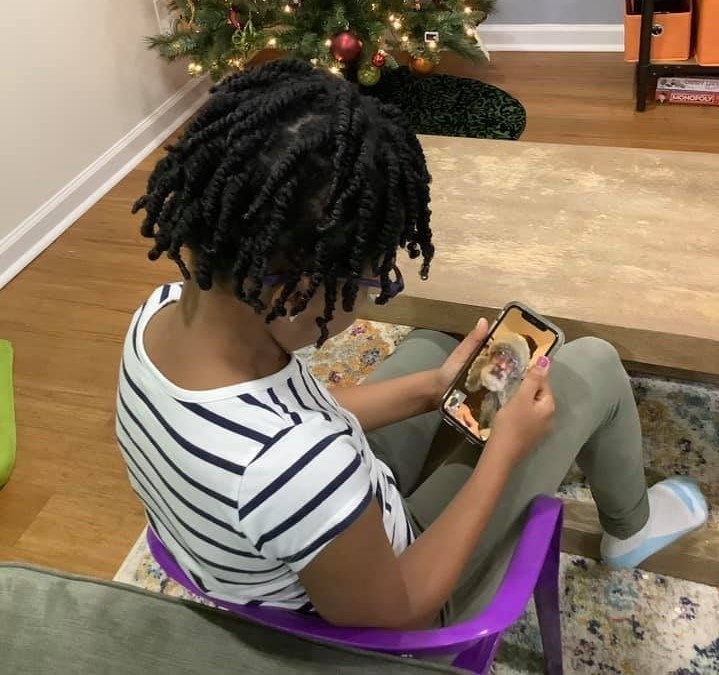 Virtual visit with Santa
