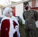 Mrs. Claus brings the Christmas spirit to 10th Marines