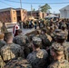 Mrs. Claus brings the Christmas spirit to 10th Marines