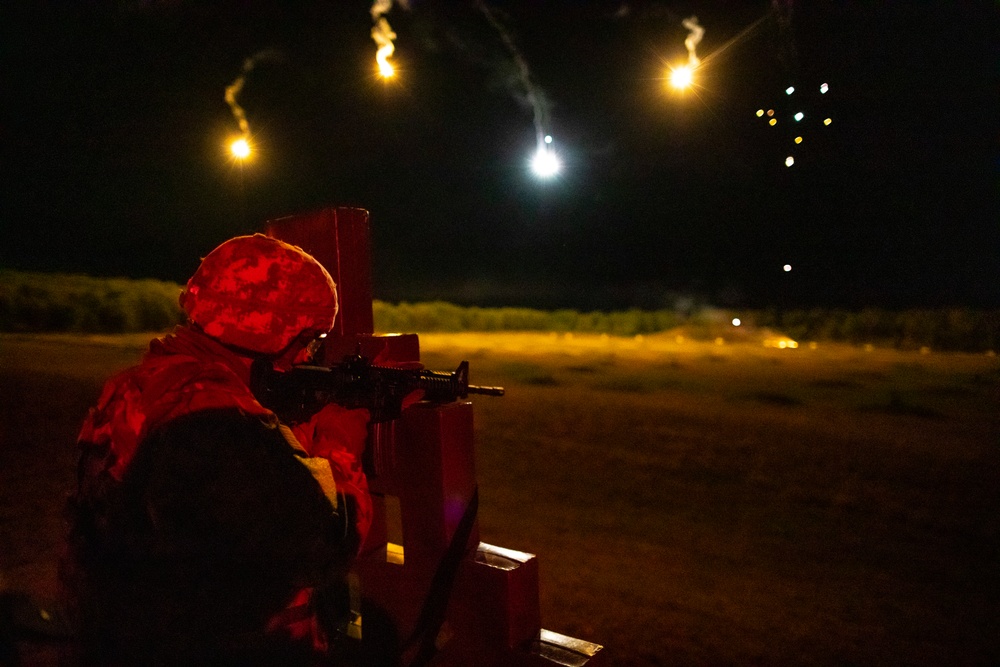2020 U.S. Army Reserve Best Warrior Competition – M4 Night Fire