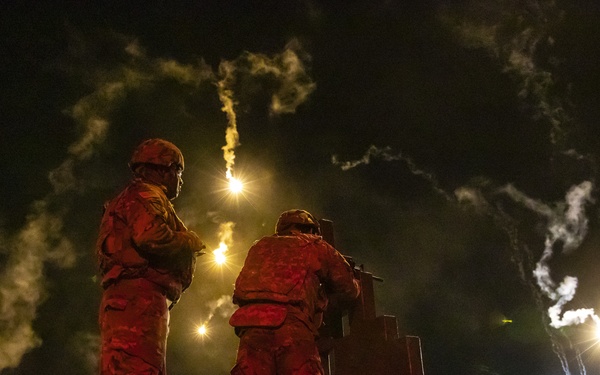 2020 U.S. Army Reserve Best Warrior Competition – M4 Night Fire