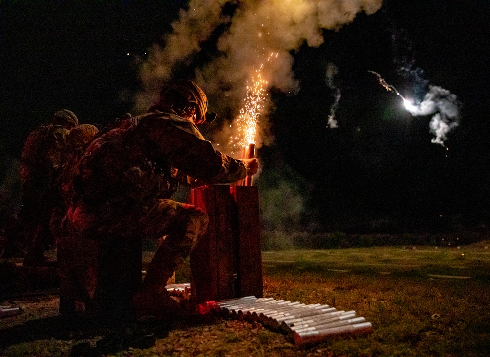 2020 U.S. Army Reserve Best Warrior Competition – M4 Night Fire