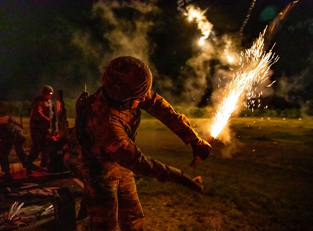 2020 U.S. Army Reserve Best Warrior Competition – M4 Night Fire