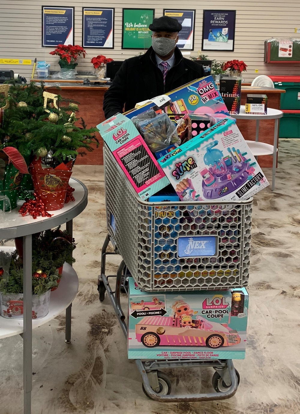 NEX Customers Receive Holiday Surprise, Have Layaways Paid Off