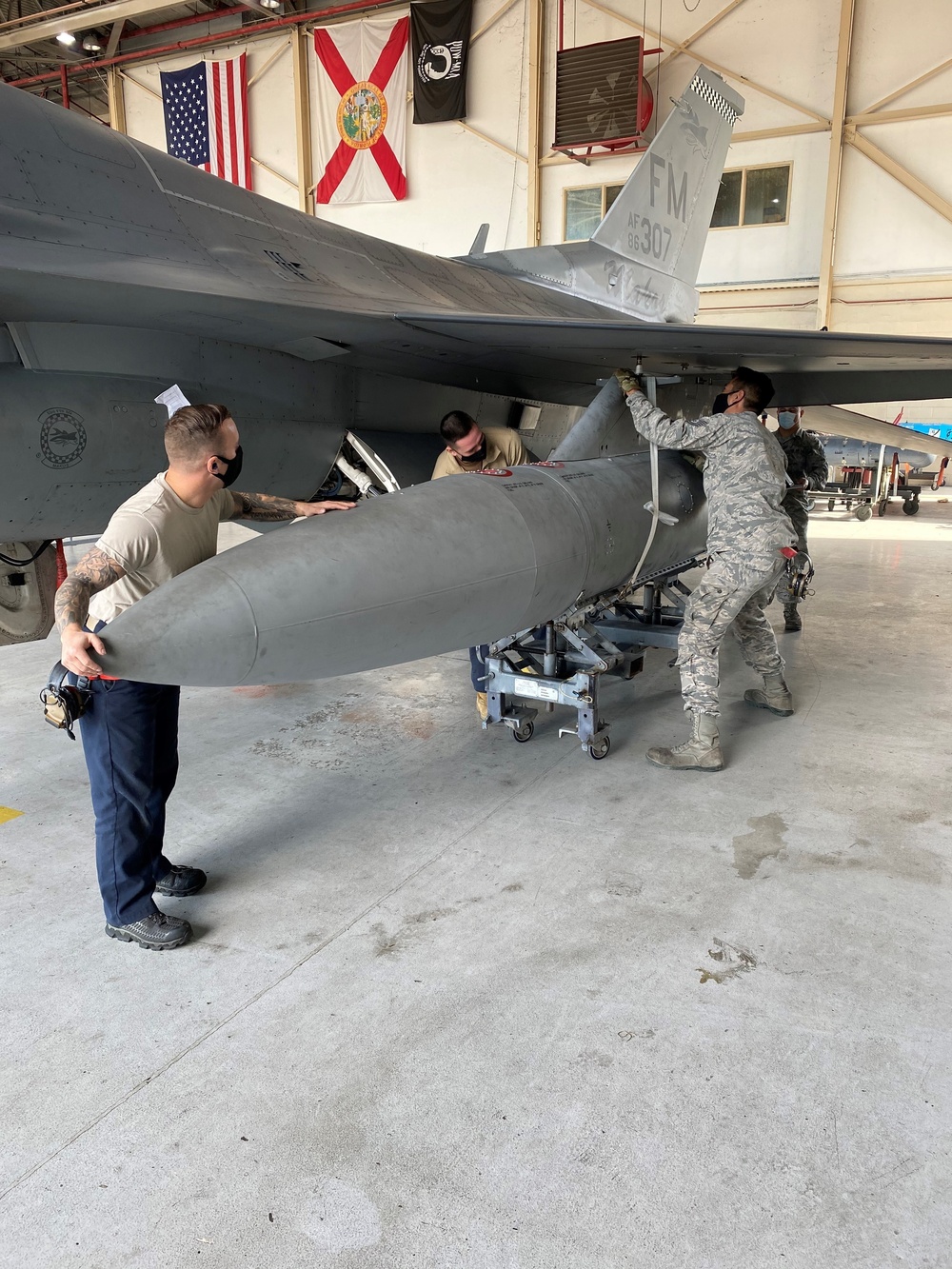 The 926th AMXS lends a helping hand