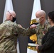 Lt. Gen. Jon Jensen presents LOM to Sgt. Maj. Jody Courts