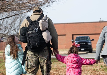 The 94th FS returns to JBLE following rapid deployment