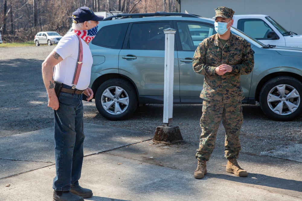 Marines Give Back to Their Community After Wildfires