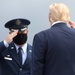 President Donald J. Trump lands at Dobbins