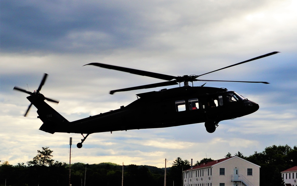 UH-60 Black Hawk training operations at Fort McCoy