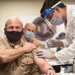 CNO, MCPON, Navy Surgeon General Receive COVID-19 Vaccine