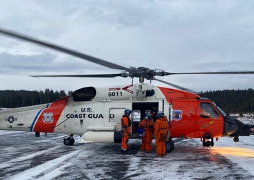 Coast Guard assists local health organization to deliver COVID-19 vaccines