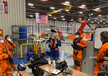 Coast Guard assists local health organization to deliver COVID-19 vaccines