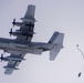 Marine aircraft support Army paratroopers