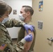 Arizona National Guard State Surgeon, Colonel Tom Leeper receives the first Moderna vaccine in the state of Arizona