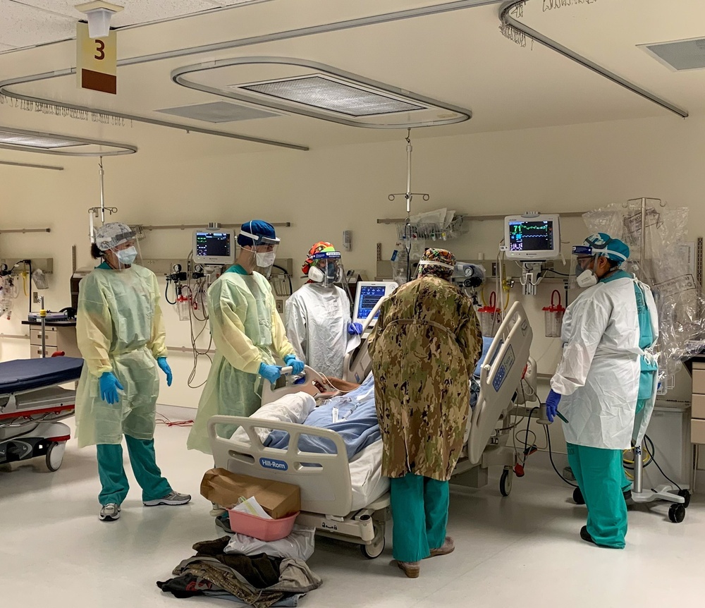 US Navy Medical Personnel Integrate with Staff at Northern Navajo Medical Center