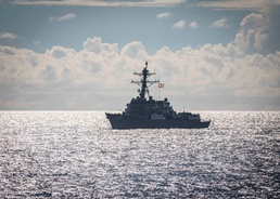 Sailing with USS Ralph Johnson