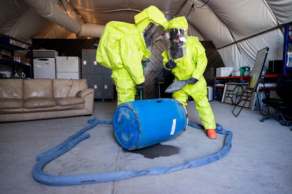 HAZMAT exercise tests 380 ECES readiness