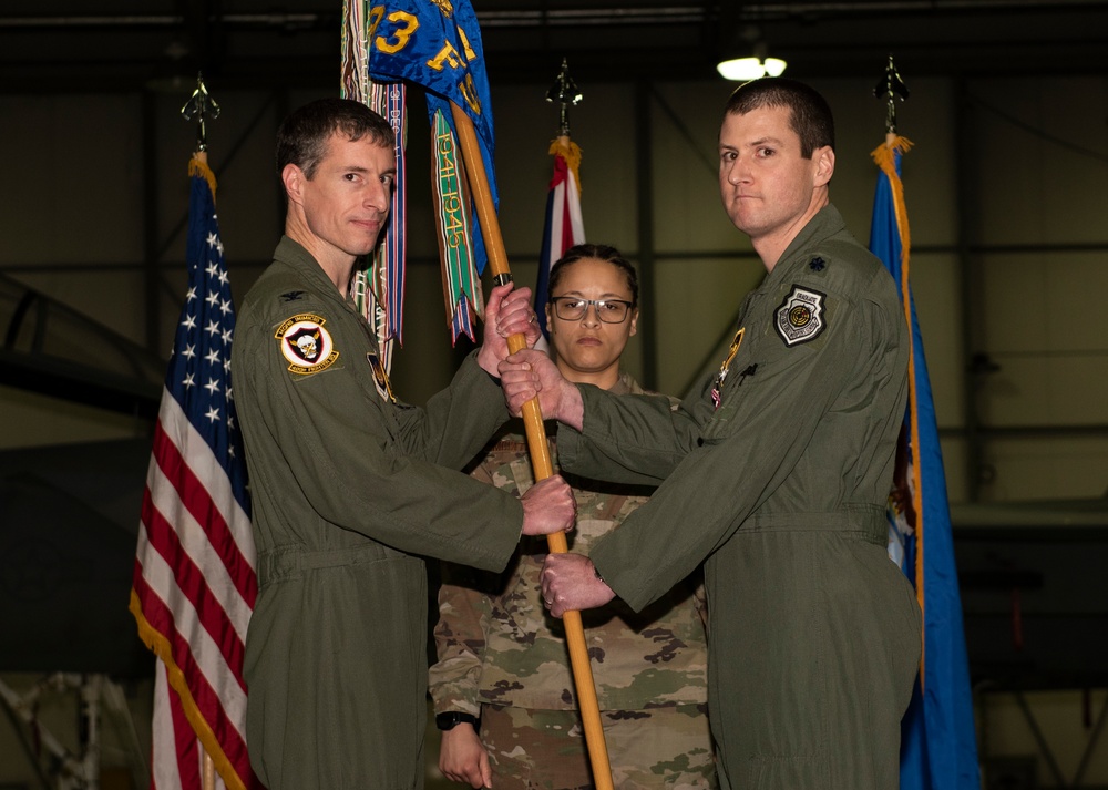 493rd FS welcomes new commander